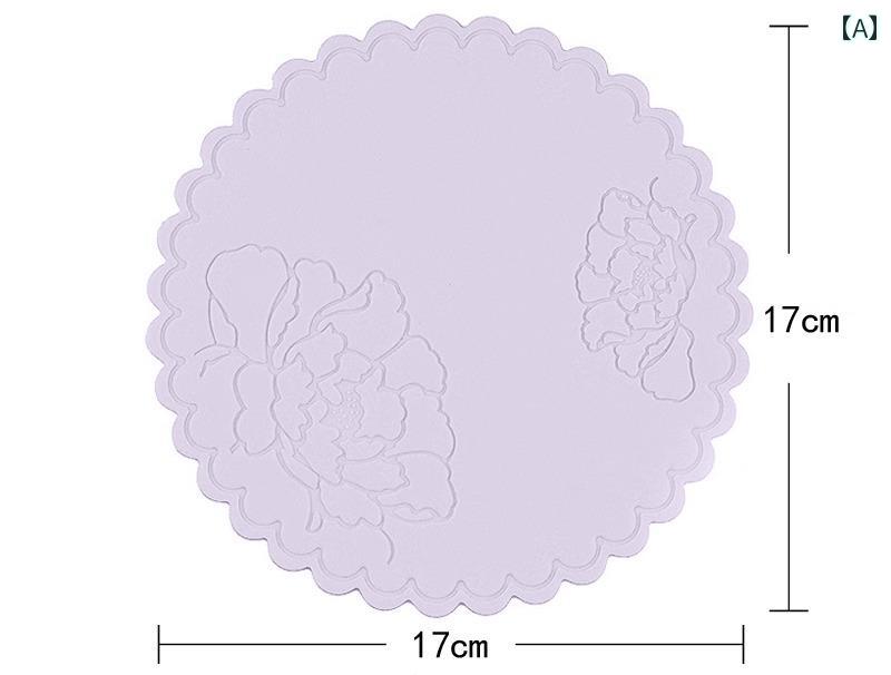 コースター おしゃれ シリコン 家庭用 キッチン用品 マット 鍋敷き ミトン 軽量 断熱 高温耐性 滑り止..