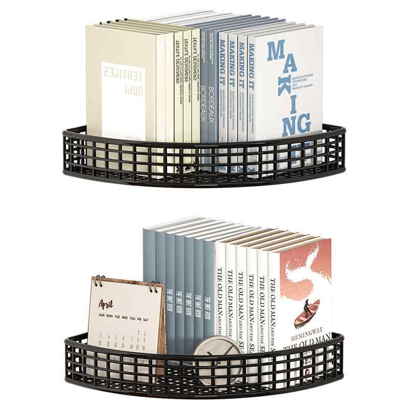 ウォールシェルフ 壁掛け 飾り棚 おしゃれ 賃貸 取り付け 簡単 穴開けない DIY アイアン 角 ラック コ..