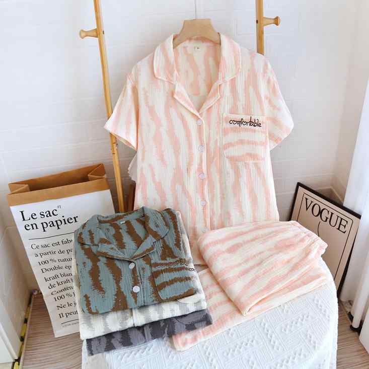 YONGRAN ゼブラ柄 ルームウェア セット YONGRAN ゼブラ柄 ルームウェア セット