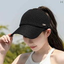 サンバイザー レディース 夏 通気性 メッシュ 日焼け防止 ランニング ウォーキング サイクリング アウトドア レジャー シンプル カジュアル 黒 キャメル ベージュ