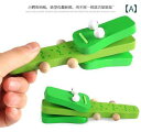 子供 楽器 おもちゃ 幼児 フラッパー カスタネット 木製 知育 玩具 オルフ 打楽器 誕生日 お祝い プレゼント シンプル かわいい ワニ アニマル
