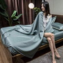 肌掛け布団 夏 タオルケット ブランケット おしゃれ 大人 子供 洗える 薄手 カバー不要 抗菌 吸湿 通気性 ジャガード 柔らかい 接触 ひんやり 涼しい 快適 エアコン 冷房対策 昼寝 寝室 ベッド ソファー グレー グリーン