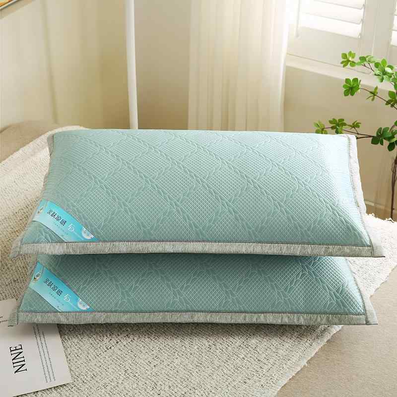 夏 枕カバー 涼しい ひんやり 接触冷感 快適 吸汗 通気性 柔らかい 寝具 シングル ピローケース 洗濯可能 シンプル 緑 青 ピンク