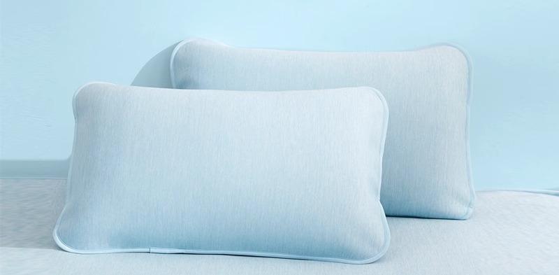 夏 枕カバー 涼しい ひんやり 接触冷感 快適 吸汗 通気性 柔らかい 抗菌 寝具 シングル ピローケース 洗濯可能 シンプル グレー 青 無地