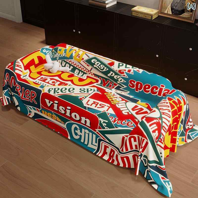 ソファーカバー かけるだけ 柄 エスニック レトロ オールシーズン対応 滑り止め 通気性 吸湿性 防塵 傷..