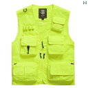 メッシュベスト メンズ 夏 通気性 薄手 速乾 アウトドア レジャー ジップアップ ポケット フック 大きいサイズ ゆったり Vネック カジュアル 赤 黒 カー...