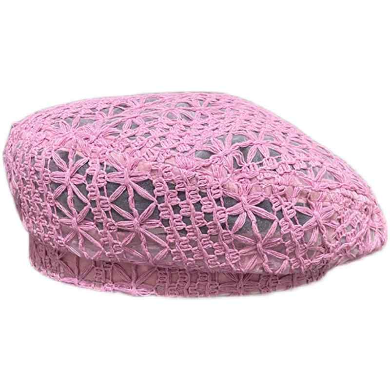 ベレー帽 レディース 春夏 薄手 通気性 レトロ 軽量 柔らかい カジュアル 小物 おしゃれ ショッピング 旅行 お出かけ 緑 赤 黒