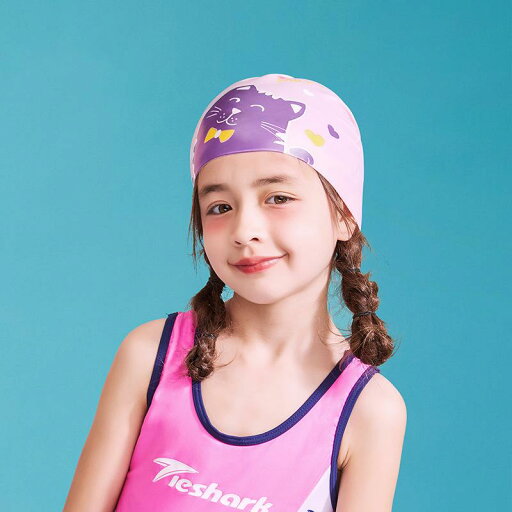 スイムキャップ キッズ かわいい 男の子 女の子 シリコン 防水 快適 ストレッチ フィット ソフト 滑り止め ロングヘア スパ 恐竜 猫 サメ ピンク 青 紫 スイムキャップ キッズ かわいい 男の子 女の子 シリコン 防水 快適 ストレッチ フィット ソフト 滑り止め ロングヘア スパ 恐竜 猫 サメ ピンク 青 紫