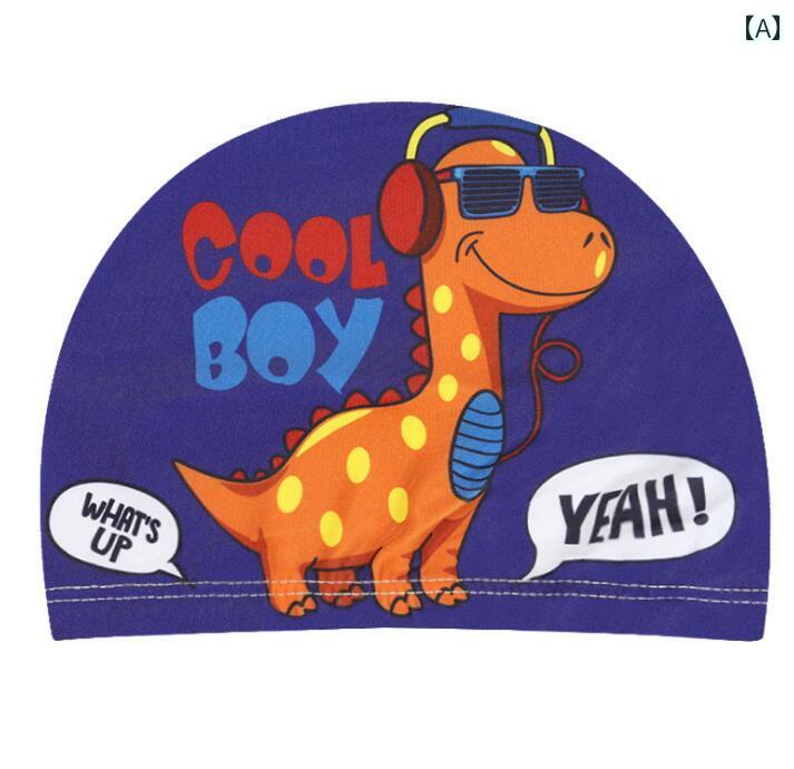 スイムキャップ キッズ かわいい 男の子 女の子 ベビー ストレッチ 締め付けない フィット 幼稚園 水遊..