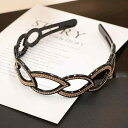 ヘアアクセサリー カチューシャ レディース ヘアバンド アクセサリー レトロ ラインストーン キラキラ ゴージャス 大人 韓国 まとめ髪 おしゃれ 普段使い お...