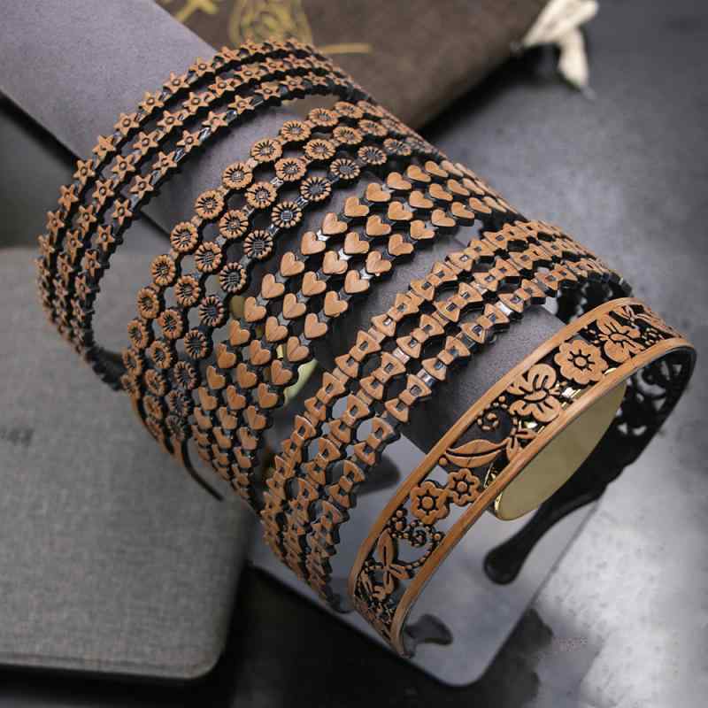 カチューシャ レディース ヘアバンド アクセサリー レトロ チャイナ風 木製 滑り止め ずれにくい 痛くなりにくい おしゃれ 普段使い お出かけ ハート 花 リボン