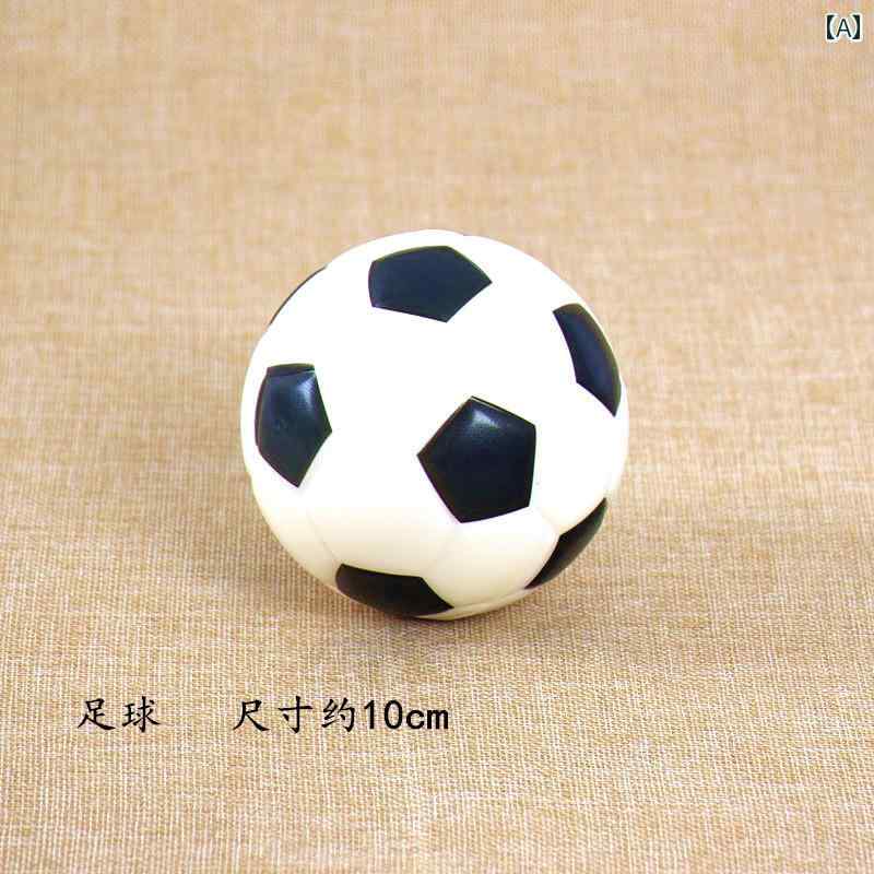 フロントップ楽天市場店の撮影小物 新生児 ベビー キッズ 男の子 女の子 お祝い 記念 写真 スタジオ 装飾 小道具 演出 グッズ サッカー 野球 テニス 柔らかい ボール｜アングル2