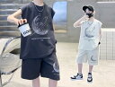 バスケ セットアップ キッズ ジュニア 夏 男の子 ユニフォーム ノースリーブ ハーフパンツ 速乾性 パフォーマンス トレーニング スポーツ ウエア プリント シンプル カジュアル スポーティ グレー アイボリー 惑星柄
