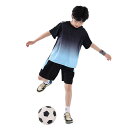 スポーツウエア キッズ 夏 ジュニア 男の子 セットアップ 半袖 接触冷感 速乾性 吸汗 通気性 ハーフパンツ ウエストゴム トレーニング プリント シンプル カジュアル 黒 青 グレー