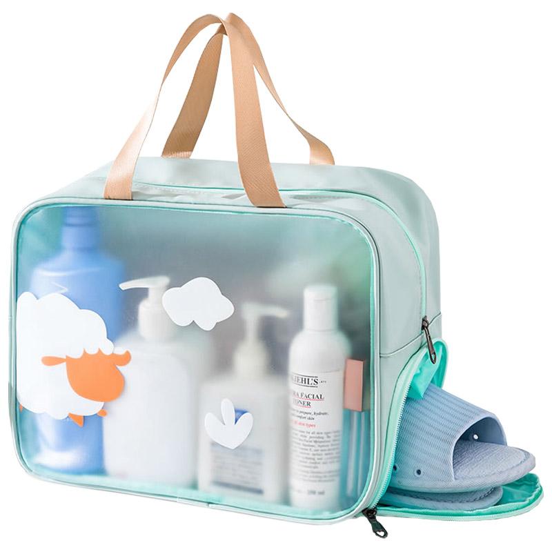 プールバッグ キッズ 男の子 女の子 スイミング フィットネス 靴収納 チャック 防水 トート ピンク 黒 ..