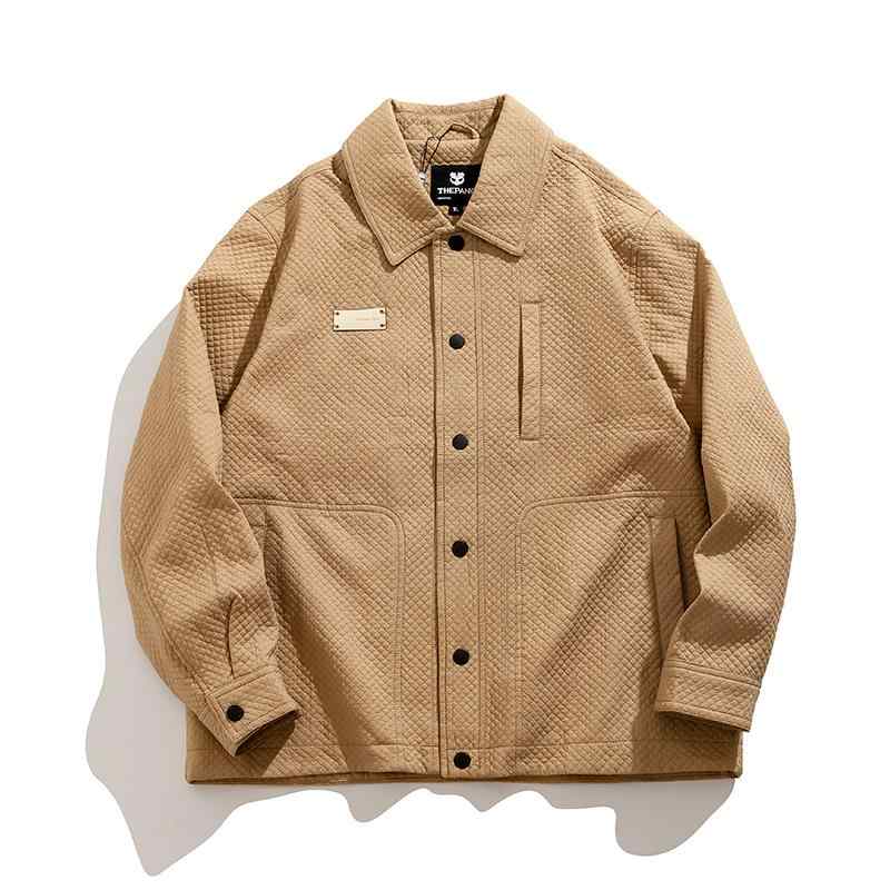 ジャケット メンズ おしゃれ 大きいサイズ 秋 ゆったり ワイドシルエット 襟 シンプル カジュアル