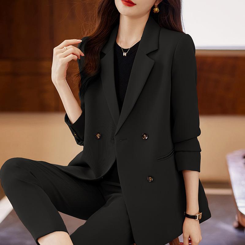 テーラードジャケット レディース セットアップ 春秋 ビジネス 通勤 オフィス 高級感 きれいめ フェミニン パンツスーツ テーパード ライトピンク ブラック コーヒー ポリエステル シワになりにくい フォーマル 無地 長ズボン 長袖