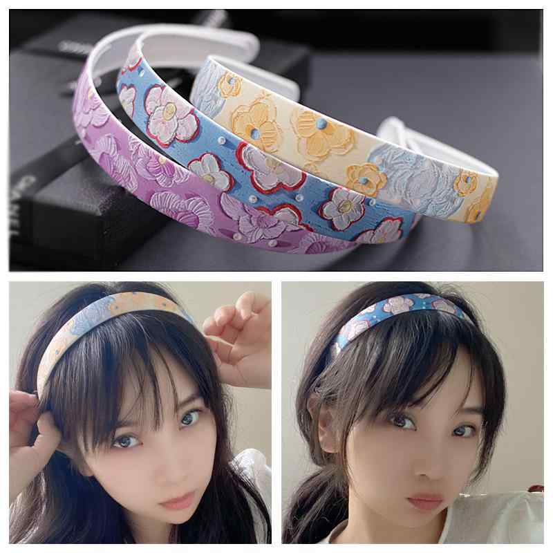 カチューシャ キッズ 花 レディース ヘアバンド シンプル 普段使い マット 幅広 滑り止め アクセサリー..