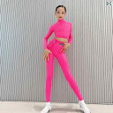 子供 ダンス 服 パンツ ズボン 練習着 女の子 キッズ 秋冬 長袖 ロング ノースリーブ 黒 ピンク 上下セット 大きいサイズ バレエ