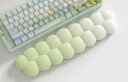 手首 クッション マウスパッド おしゃれ キーボード タイピング リストレスト オフィス ノートパソコン PU 柔らかい 防水 滑り止め ズレ防止 グラデーション 普段使い リモート 在宅ワーク 無地 青 緑 ピンク