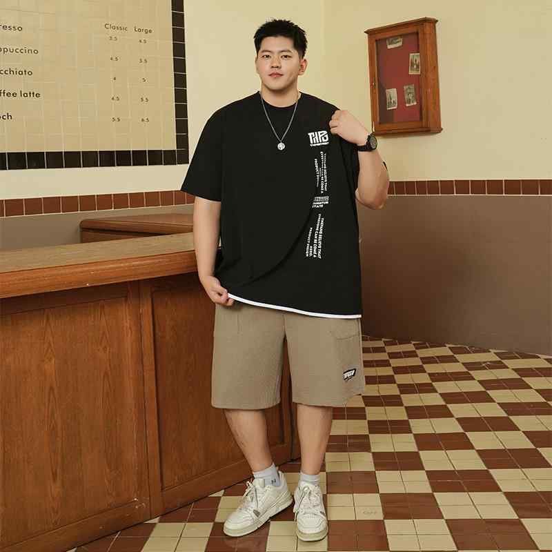 シルエット: ゆったり 袖丈: 半袖 デザイン: 文字柄 ネックライン: クルーネック 厚み: 普通 柄: アルファベット.数字.文字 素材: 綿.ポリウレタン サイズ: XL.2XL.3XL.4XL.5XL.6XL カラー: ブラック.ホワイト