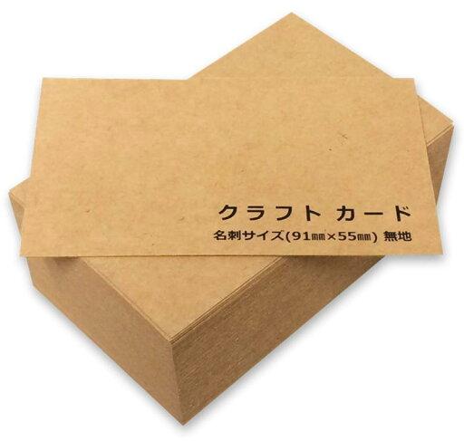 ペーパーエントランス クラフト メッセージ カード 名刺 無地 ラベル タグ 特厚 0.34mm ペーパーエントランス クラフト メッセージ カード 名刺 無地 ラベル タグ 特厚 0.34mm