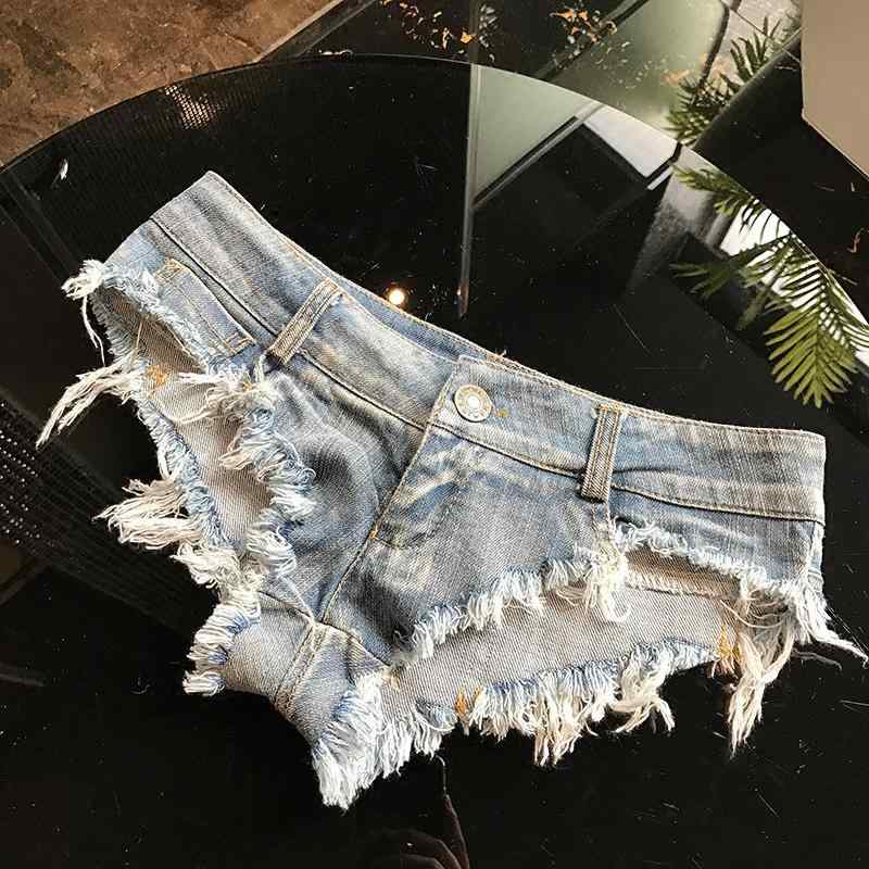 Short Pants - マイクロミニ ショートパンツ セクシー レディース おしゃれ デニム クラブ 夏 サマー ヴィンテージ風 切りっぱなし ダメージ 海 水着 夜店 ビーチ 旅行 コーデ