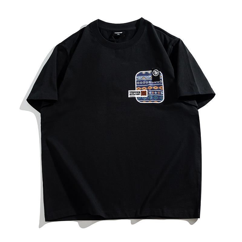 Tシャツ メンズ おしゃれ 大きいサイズ ゆったり 半袖 夏 クルーネック ワンポイント カジュアル