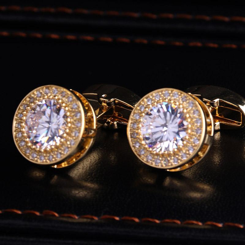 カフスボタン おしゃれ ゴールド オレンジ フレンチ シャツ メンズ レディース 銅 アクセサリー シンプル プレゼント 結婚式 パーティー ワンポイント 丸