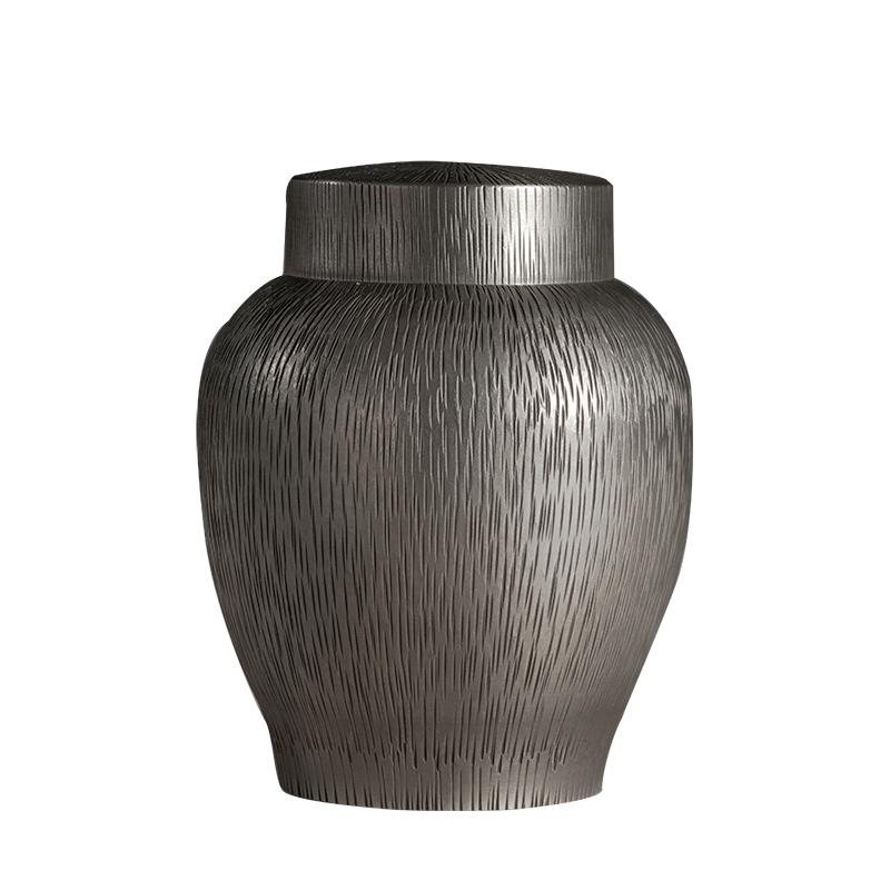 茶筒 錫 茶葉 保存容器 ストッカー 