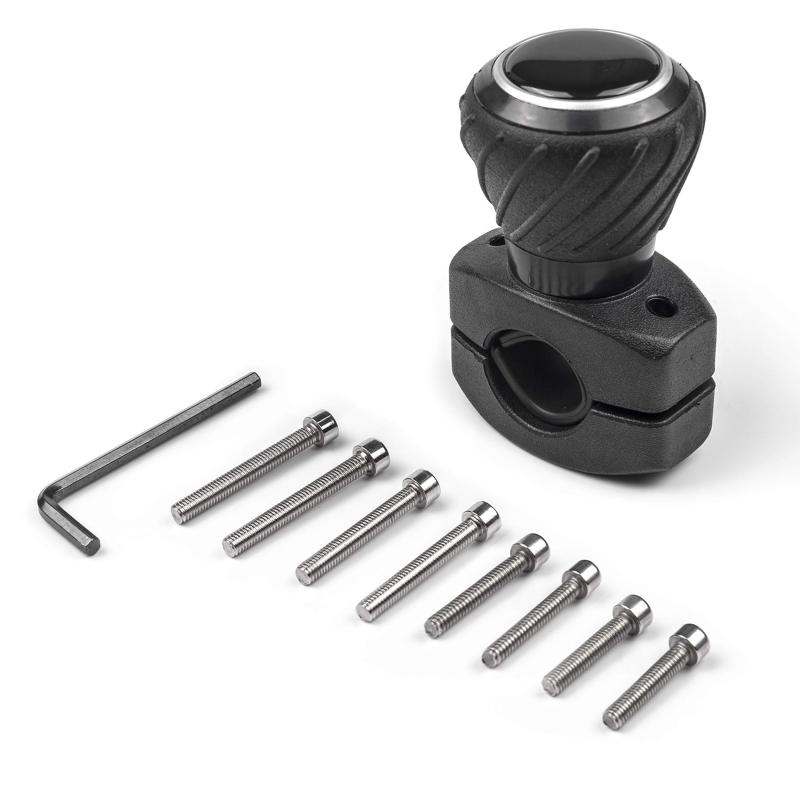 高級 自動車用ハンドルスピンナー - ユニバーサル仕様 車/トラック/トラクター/芝刈り機/フォークリフ..