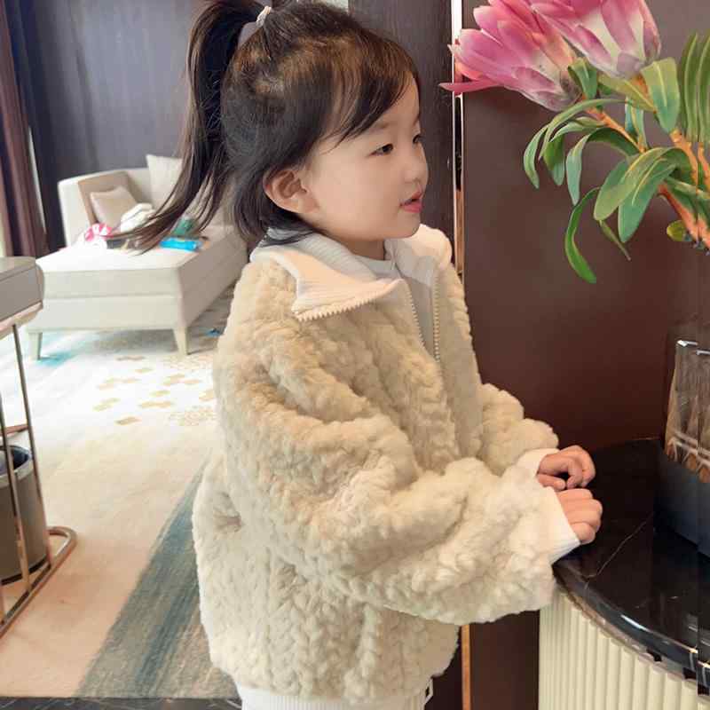 キッズ コート ショート 女の子 子供 冬 厚手 フェイクファー ベビー カジュアル 裏起毛 ジップアップ ..