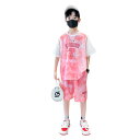 バスケ ウェア キッズ ボーイズ 夏 スポーツ セットアップ 速乾性 メッシュ 通気性 大きいサイズ 半袖 タンクトップ 快適 軽量 しわ防止 アイロン不要 ピ...