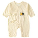 ベビー服 新生児 夏 インナー コンビ肌着 プレオール 前開き 薄手 通気性 柔らかい 出産祝い プレゼント シンプル かわいい 青 黄 ピンク ネコ 英字