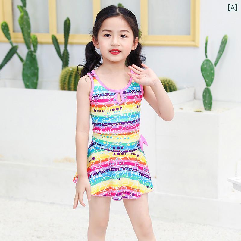 キッズ 水着 女の子 セパレート かわいい 海 プール 川 水遊び 子供用 韓国 フリル リボン 羽 ハート ..