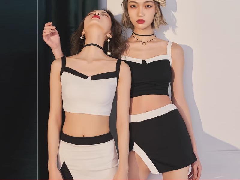 水着ビキニ検索結果｜タンキニ水着レディース 夏 プール ビーチ 海辺 体型カバー スカート スリット キ...