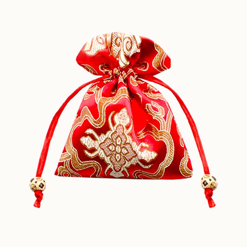 ギフト 袋 キャンディーバッグ 巾着 プレゼント ウェディング チャイナ風 中国雑貨 お祝い 縁起物 お菓..