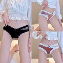 パンティー レディース 夏 ひんやり 涼しい 下着 ショーツ ランジェリー ローウエスト 透け感 抗菌 クロッチ レース シームレス 通気性 セクシー かわいい...