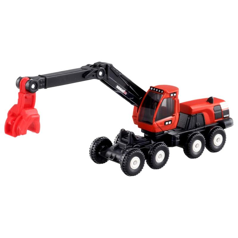 タカラトミー トミカ ロングタイプトミカ No.136 コマツ ハーベスタ 931XC ミニカー おもちゃ 3歳以上