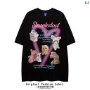 Tシャツ 猫 レディース メンズ カップル 春夏 半袖 綿 ラウンドネック ゆったり しわになりにくい アメリカン レトロ カジュアル プリント リアル かわい...