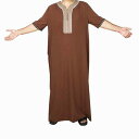 エスニック ファッション 大人 メンズ 紳士 男性 アラビア サウジアラビア ドバイ イスラム 中東 民族 衣装 ローブ 観光 レジャー ロング 大きいサイズ ...