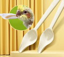 鳥 エサ箱 給餌 鳥類 フードフィーダー スプーン 耐高温 給じ ツール 赤ちゃん 雛鳥 哺乳 ミルク プラスチック製 オウム ナチュラル