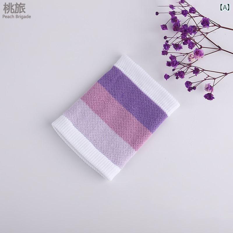 リストバンド スポーツ 傷跡 隠し タトゥー 手首 アームカバー 吸汗 夏 ひんやり 伸縮性 通気性 涼しい 大人 レディース おしゃれ セット 紫 黒 ピンク ストライプ ウェーブ柄