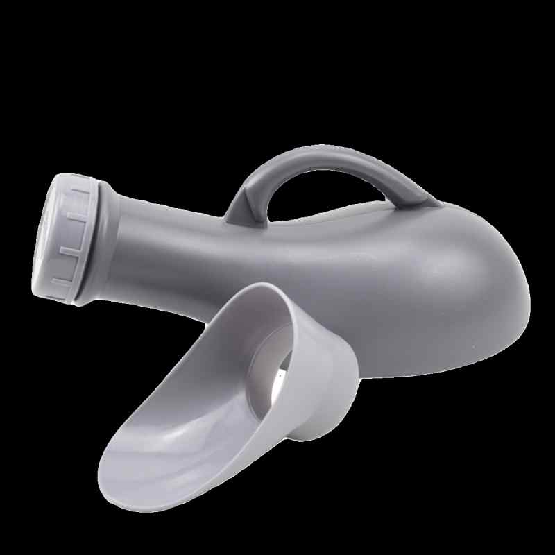 尿瓶 女性 男性 800ml 大容量 大人 高齢者 カバー付き 厚手 しびん 排尿器 ポータブル 家庭用 小便器 ..