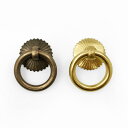 ドアノッカー 真鍮 銅 取手 ノック ハンドル リング ノブ 玄関 ドア 扉 引き出し 家具 棚 キャビネット フック 雑貨 おしゃれ 壁面 インテリア 飾り ...