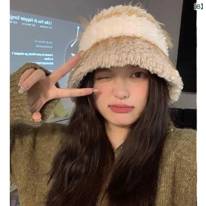 おしゃれ ニット帽 レディース 秋冬 厚手 暖かい 耳 保護 韓国 小さめ 大きいサイズ ふわふわ ポリエステル ウール 黒 白 カーキ シンプル カジュアル 普段使い
