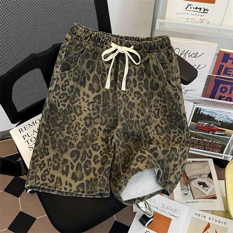 楽天市場】レオパード ショートパンツ（素材（生地・毛糸）デニム
