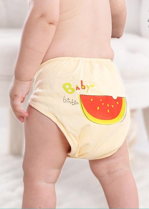 おむつカバー パンツ ベビー 綿 防水 漏れ防止 通気性 新生児 洗える 固定 オレンジ ブルー ピンク スイカ クジラ 恐竜 可愛い 男の子 女の子