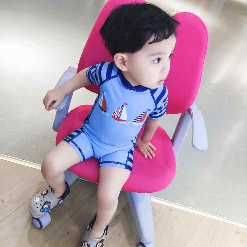 水着 赤ちゃん 男の子 フィットネス 練習用 プール 海水浴 韓国 子供 パンツ オールインワン 日焼け防..