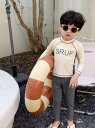 子供 水着 男の子 セパレート セット 長袖 韓国 日焼け防止 ズボン ロング ベビー 小学生 サーフィン レジャー アウトドア グレー ベージュ ブラック 水泳帽 ゴーグル(4)